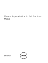 Dell Precision M6600 Manual do proprietário