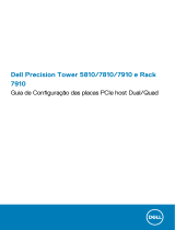 Dell Precision Tower 7910 Manual do proprietário