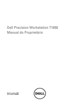 Dell PRECISION T1650 Manual do proprietário
