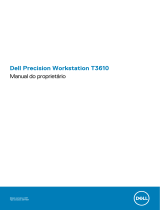 Dell Precision T3610 Manual do proprietário