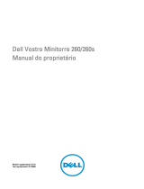 Dell Vostro 260 Guia de usuario