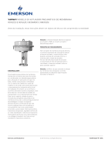 Yarway Pneumatic diaphragm actuator model 20 IOM Manual do proprietário