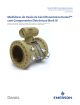 Daniel Medidores de Vazão de Gás Ultrassônicos com Componentes Electrônicos Mark III: Manual do proprietário