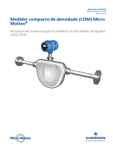 Micro Motion Medidor compacto de densidade-Compact Density Meter 100 Retrofit Manual do proprietário