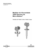 Micro Motion Medidor de Viscosidade 7829 Visconic Guia de instalação