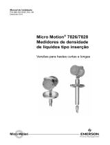 Micro Motion 7826-7828 Medidores de densidade de líquidos tipo inserção Guia de instalação