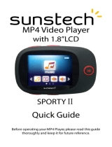 Sunstech Sporty II Guia de usuario