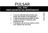 Pulsar 5Y67 Instruções de operação
