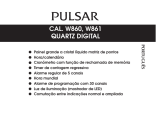 Pulsar W861 Instruções de operação