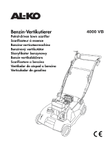 AL-KO Petrol Scarifier Powerline 4000 VB Manual do usuário