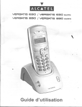 Alcatel VERSATIS 830 DUO TRIO Manual do proprietário