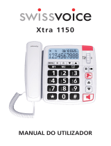 SwissVoice Xtra 1150 Manual do usuário