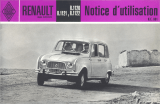 Renault 4 Manual do proprietário