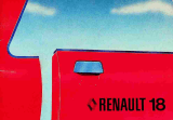 Renault 18 Manual do proprietário
