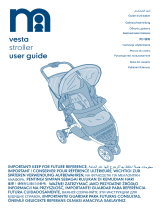 mothercare Vesta Stroller Guia de usuario