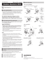 Shimano FD-RX815 Manual do usuário