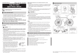Shimano WH-RX570 Manual do usuário