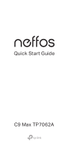 Neffos C9 Max Nebula Black Manual do usuário