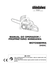 Shindaiwa 341AC Manual do usuário