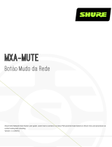 Shure MXA-MUTE Guia de usuario