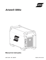 ESAB Aristo® 500ix Manual do usuário
