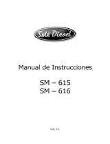 Solé Diesel SM-616 Manual do usuário