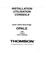 Thomson OPAL956 Manual do proprietário