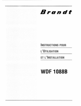 Brandt WDF1088B Manual do proprietário