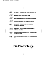 De Dietrich DHD357XL1 Manual do proprietário