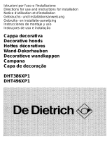 De Dietrich DHT496XP1 Manual do proprietário