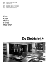 De Dietrich DOP1180BU Manual do proprietário