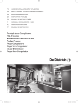 De Dietrich DRP831JE Manual do proprietário