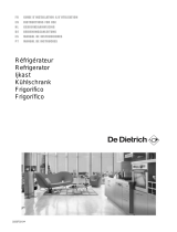 De Dietrich DRS614JE Manual do proprietário