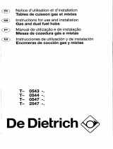 De Dietrich TD0544E1 Manual do proprietário