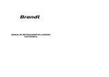 Groupe Brandt WFE1076E Manual do proprietário