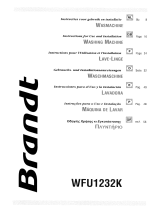 Brandt WFU1232K Manual do proprietário