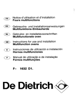 De Dietrich FW1632D1 Manual do proprietário