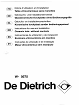 De Dietrich WM0676D1 Manual do proprietário