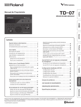 Roland TD-07KVX Manual do proprietário
