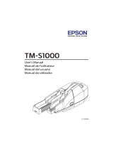 Epson TM-S1000 Series Manual do usuário