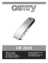 Camry CR 2820w Manual do proprietário