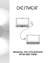 Denver MTW-984TWIN Manual do usuário