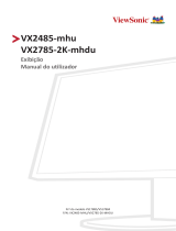 ViewSonic VX2785-2K-MHDU-S Guia de usuario
