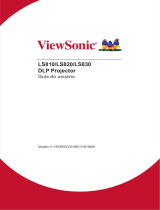 ViewSonic LS820-S Guia de usuario