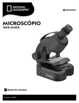 National Geographic 40-640x Microscope Manual do proprietário