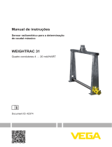 Vega WEIGHTRAC frame Instruções de operação