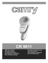 Camry CR 9611 Manual do proprietário
