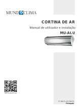 mundoclima Series MU-ALU “Superficial Air Curtain SILVER” Guia de instalação