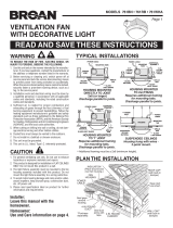 Broan 761BN Instructions Manual