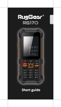 RugGear RG170 8 GB BLACK Manual do proprietário